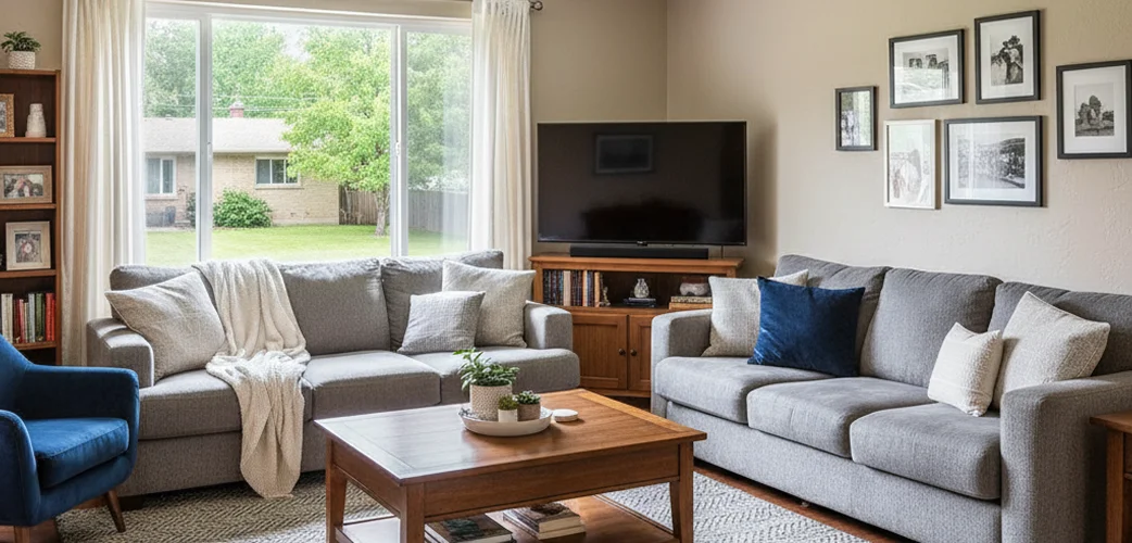 Modern living room interior.